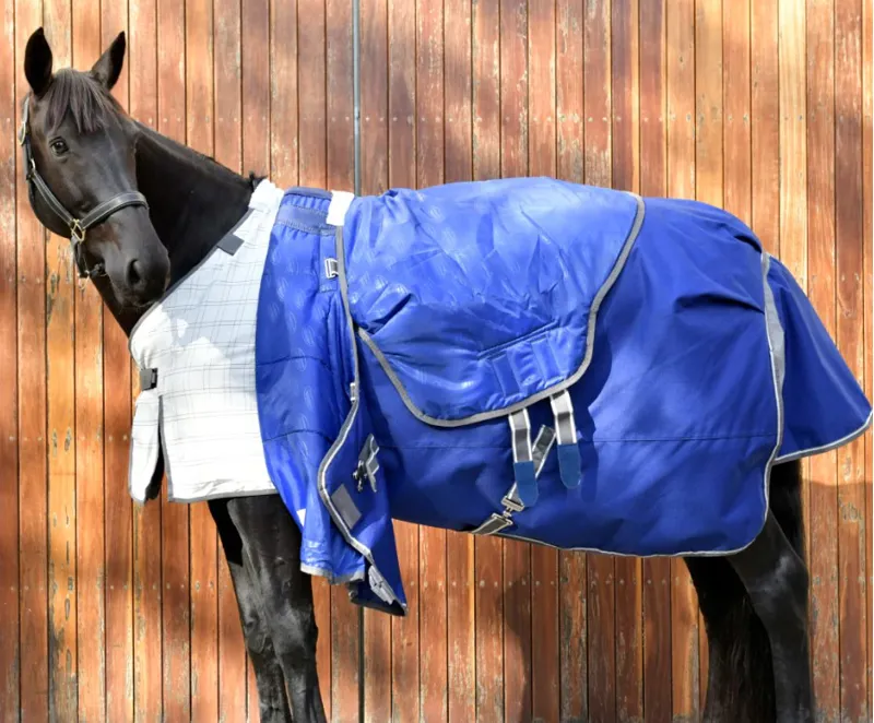 Weatherbeeta Comfitec Cotton Sheet Liner White/Grey-1